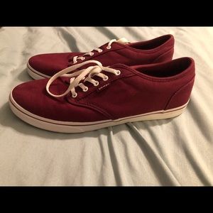 Vans Maroon Shoes
